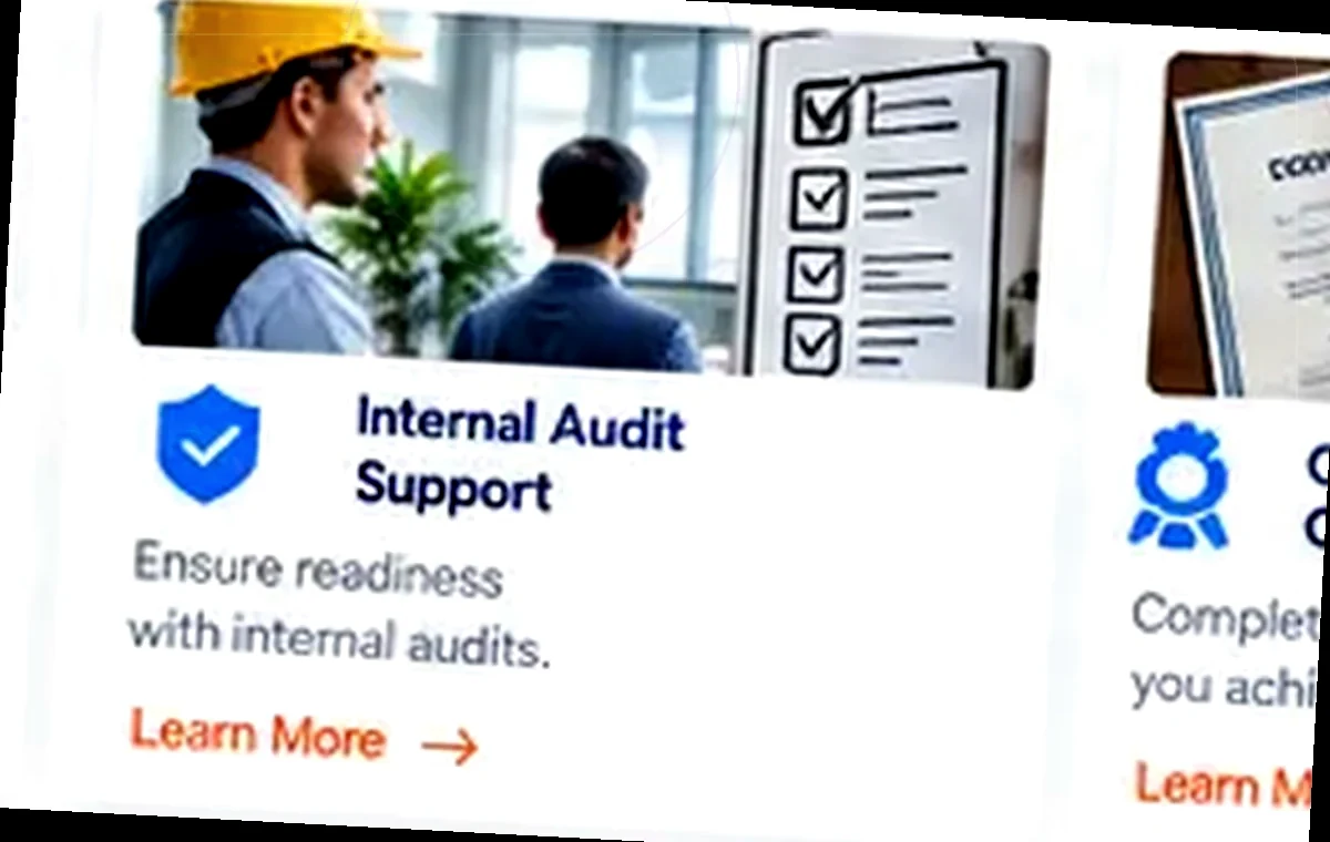 ISO Certification Support for Manufacturing — RunEthics ISO consulting support